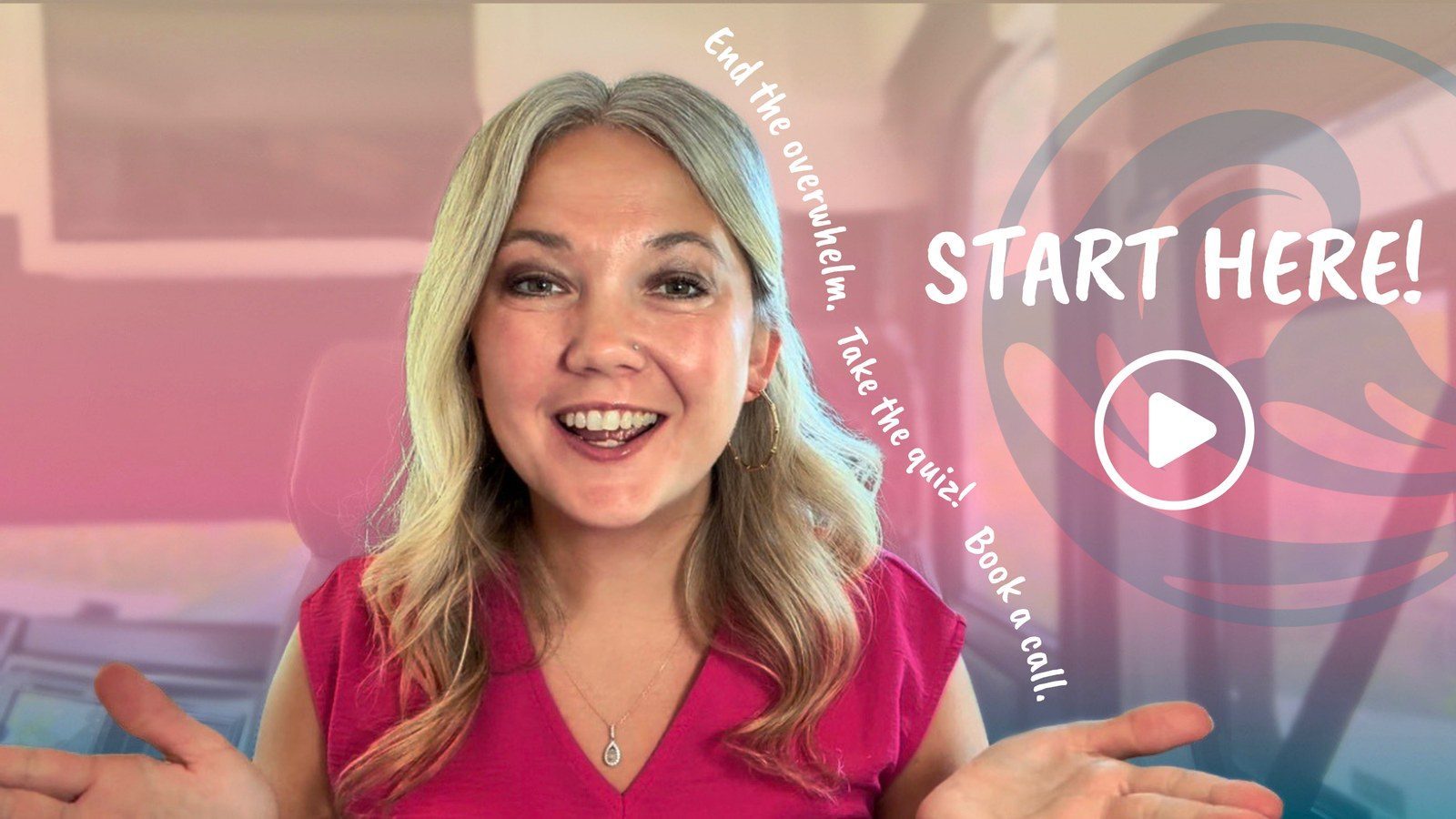 Start here. End the overwhelm, take the quiz, or book a call.