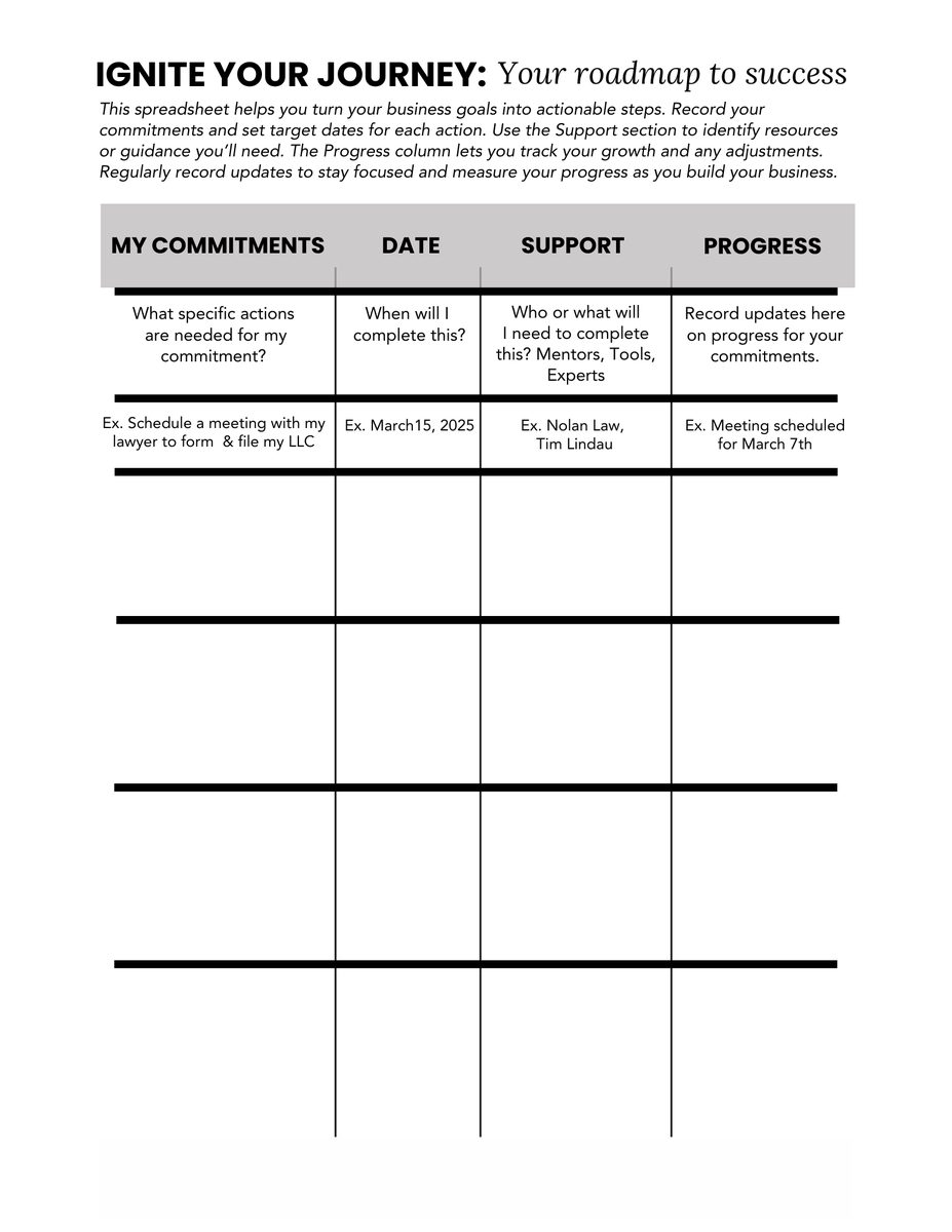 Startup Spark Workbook interior