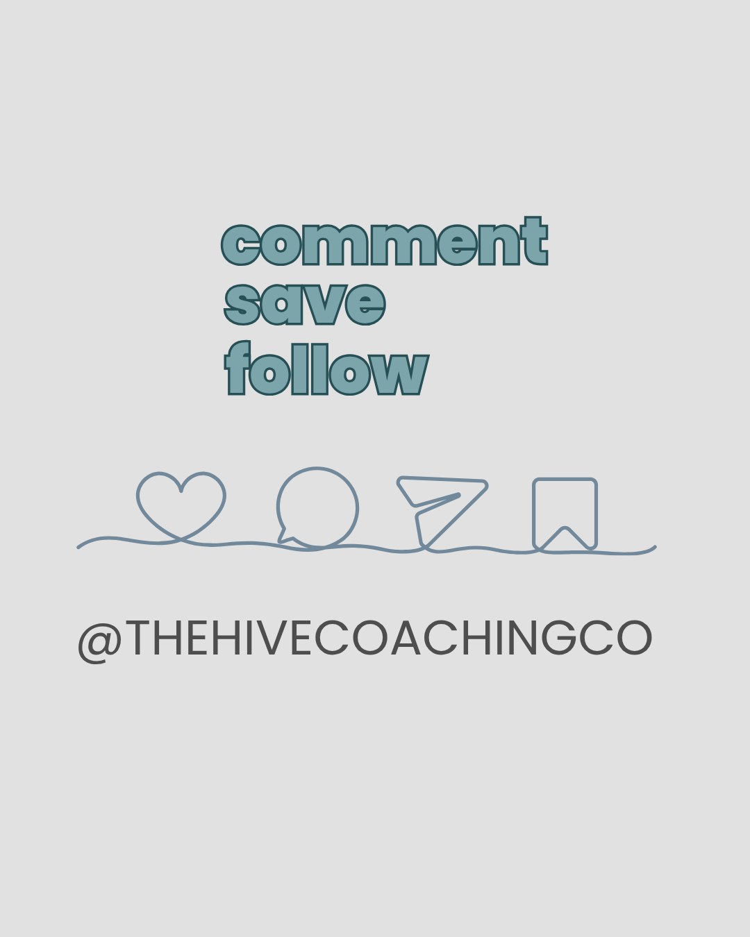 The Hive Coaching Co. branded social post