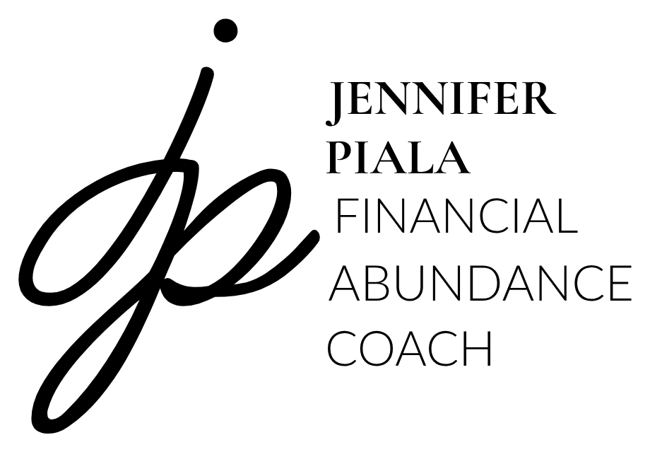 Jennifer Piala jp monogram with block wordmark