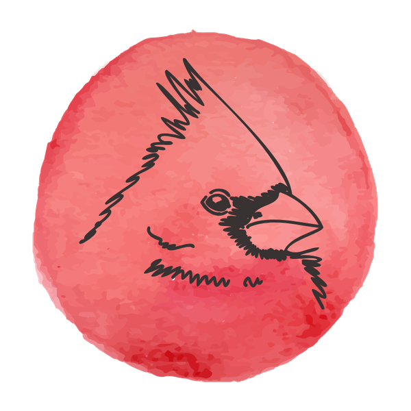 Red Bird Blooms cardinal head icon