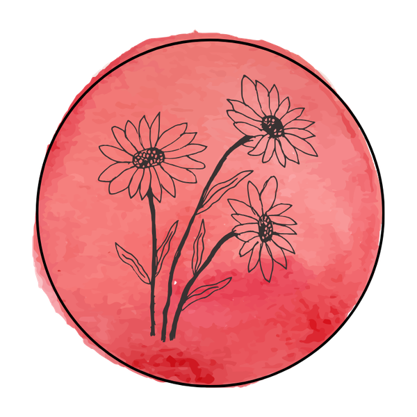 Red Bird Blooms sunflowers icon