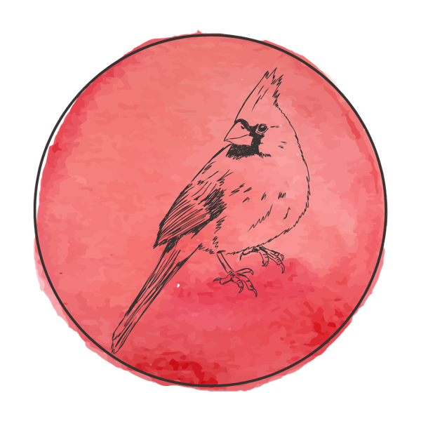 Red Bird Blooms cardinal icon