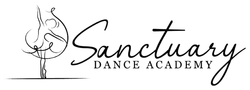 Sanctuary Dance Academy primary horizontal logo