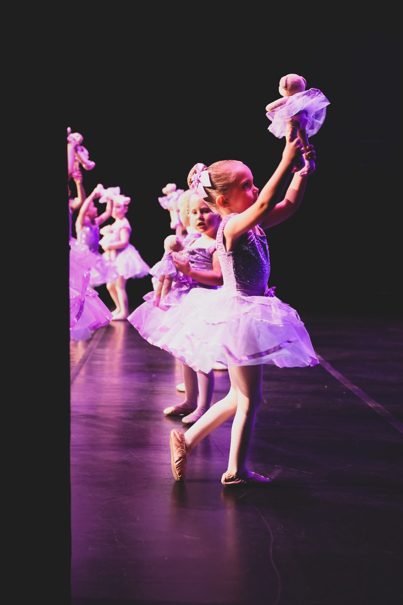 Sanctuary dancers on stage during the spring recital