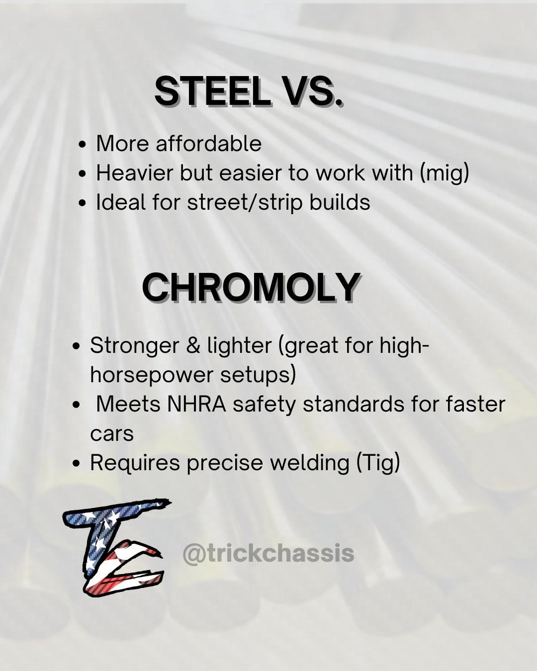 Trick Chassis social post